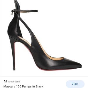 ISO Christian Louboutin Mascara Pump Size 10.5-11